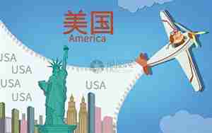 去美国旅游唯美句子