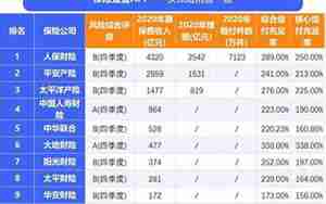 汽车保险公司排名前十