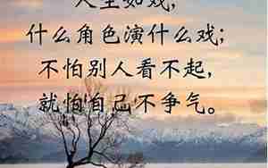 报复看不起自己的人的句子