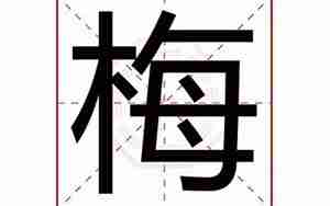 起名梅字的含义