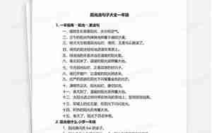 阳光造句子一年级