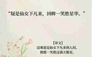 夸对象美的句子