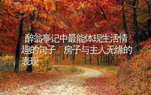 最能体现美好生活的句子