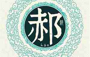 姓郝的起名