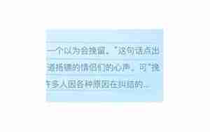 感情挽留导师