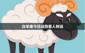 白羊座男人2021运势
