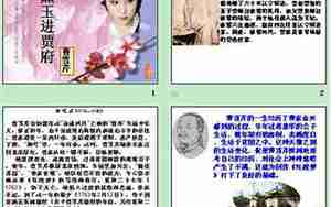 红楼梦中描写贾府富贵的句子