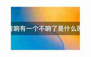 汽车音响不响了是什么原因