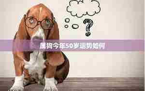属狗人在2021的运势