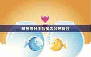双鱼男分手后迅速恋爱