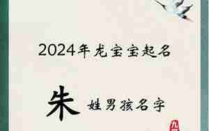 朱佳起名