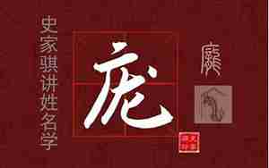 庞姓怎么起名
